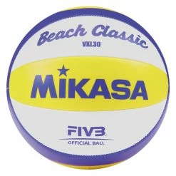 Coupon ⌛ Mikasa Sports Replica Olympic Beach Volleyball Blue Combo 😀