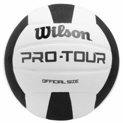 Discount 🎉 Wilson Pro-Tour Volleyball Black/White 👏