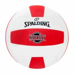 Top 10 😉 Spalding Neverflat EVA Volleyball Red/White ⌛