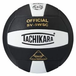 Promo 🔔 Tachikara Sensi-Tec® Microfiber Composite Leather Volleyball White/Black 👏