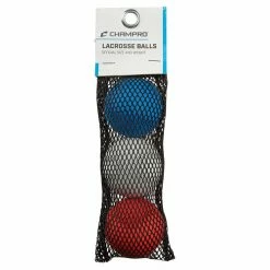 Deals 🧨 Champro Official Lacrosse Balls - 3-Pack Red/White/Blue 🎁
