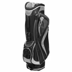 Budget 🧨 Tour Max TC3000 Cart Bag Black/Silver 💯