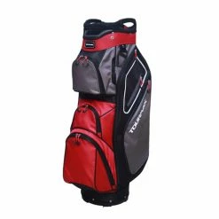 Best Pirce 🤩 Tour Max T500 Deluxe Cart Bag Black/Red ⭐