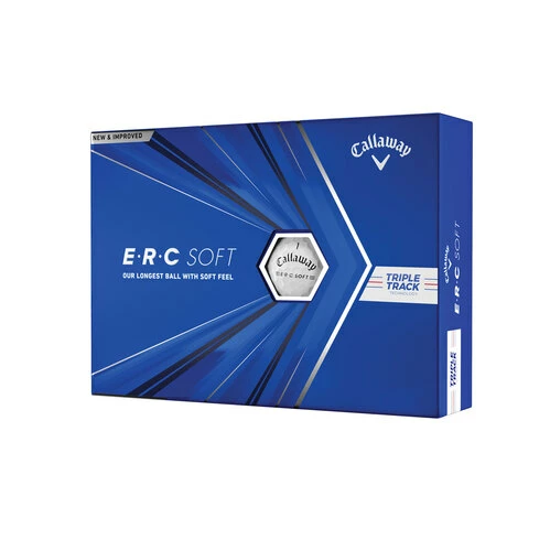 Promo π― Callaway ERC Soft Triple Track Golf Balls - 1-Dozen White π 3 Promo π― Callaway ERC Soft Triple Track Golf Balls - 1-Dozen White π