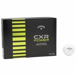 Coupon 😍 Callaway CXR Power Golf Balls - 1-Dozen White ✨