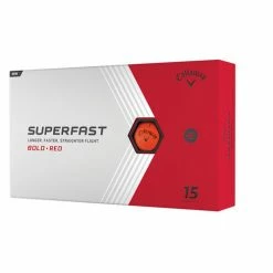 Discount 🎁 Callaway Superfast Bold Golf Balls - 15-Pack Red 🎉