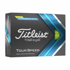 Brand new ⌛ Titleist Tour Speed Golf Balls - 1-Dozen Yellow ⭐