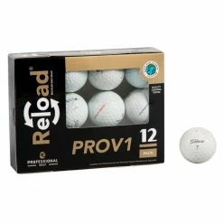 New 👍 PG Professional Golf Reload Titleist ProV1/ProV1x Recycled Golf Balls - 1-Dozen White ✨