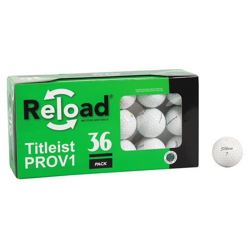 Brand new π PG Professional Golf Reload Titleist ProV1/ProV1x Recycled Golf Balls - 3-Dozen White β¨ 3 Brand new π PG Professional Golf Reload Titleist ProV1/ProV1x Recycled Golf Balls - 3-Dozen White β¨