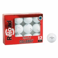 Coupon 💯 PG Professional Golf Reload Callaway Recycled Golf Balls - 1-Dozen White 👏