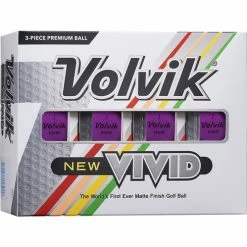 Cheapest 😀 Volvik Vivid Golf Balls - 1-Dozen Purple 💯