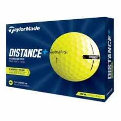 Outlet 👏 TaylorMade Distance Golf Balls - 1-Dozen Yellow 😉