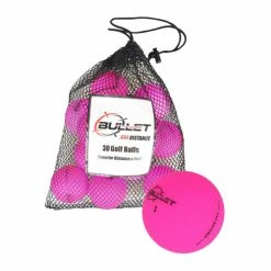 New 😀 Bullet Golf .444 Distance Golf Balls - 30-Pack Pink 👏