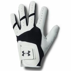 New ⭐ Under Armour Iso Chill Golf Glove Black/White ⭐