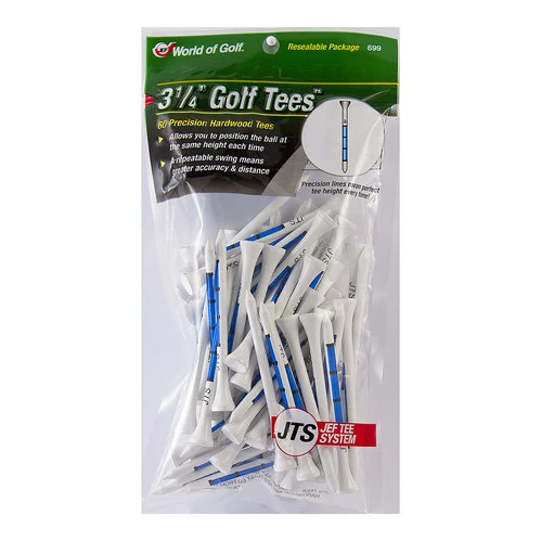 Hot Sale π― JEF World Of Golf 3 1/4" Hardwood Golf Tees - 60-Pack Original π 3 Hot Sale π― JEF World Of Golf 3 1/4" Hardwood Golf Tees - 60-Pack Original π