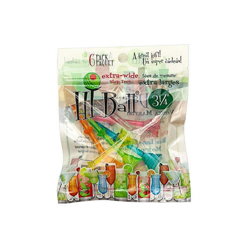 Best Sale π JEF World Of Golf Hi-Ball 3 1/4" Extra-Wide Step Golf Tees - 6-Pack Original π 4 Best Sale π JEF World Of Golf Hi-Ball 3 1/4" Extra-Wide Step Golf Tees - 6-Pack Original π - Image 2