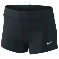 New 🎉 Nike 👩 Women's Performance Compression Game Volleyball Shorts Black 🔔