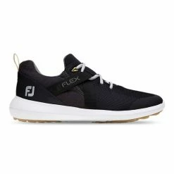 Best Sale 🔥 FootJoy Men's Spikeless Mesh Flex Golf 👞 Shoes Black ⌛