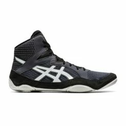 Best Sale ⭐ ASICS Snapdown 3 Men's Wrestling 👞 Shoes Gray/White ❤️
