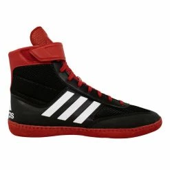 Buy ⌛ Adidas Men's Combat Speed 5 Wrestling 👞 Shoes Black/Red/White 🎁