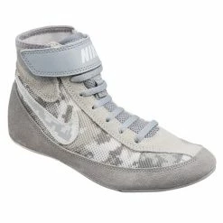 Brand new ❤️ Nike Speedsweep VII GS Youth's Wrestling 👟 Shoes Gray/White 🥰